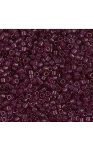 Miyuki delica Beads 11/0 - Transparent wine dyed DB-1312